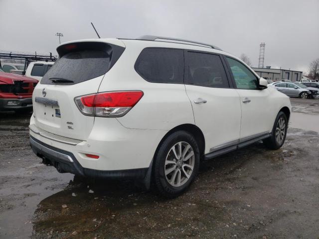 5N1AR2MM0EC617581 - 2014 NISSAN PATHFINDER S WHITE photo 3