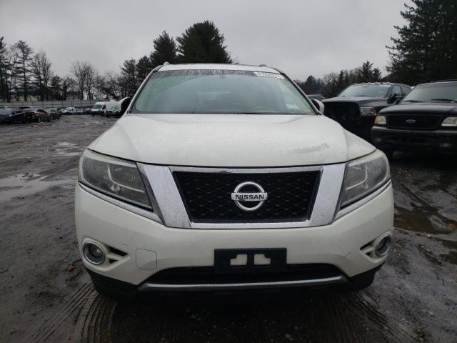 5N1AR2MM0EC617581 - 2014 NISSAN PATHFINDER S WHITE photo 5