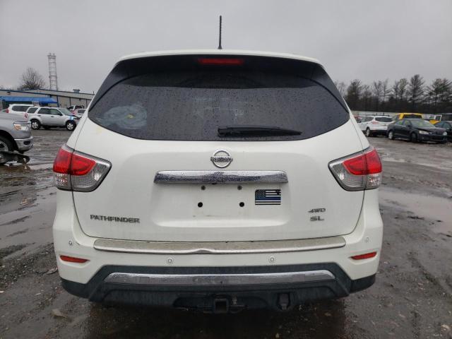5N1AR2MM0EC617581 - 2014 NISSAN PATHFINDER S WHITE photo 6