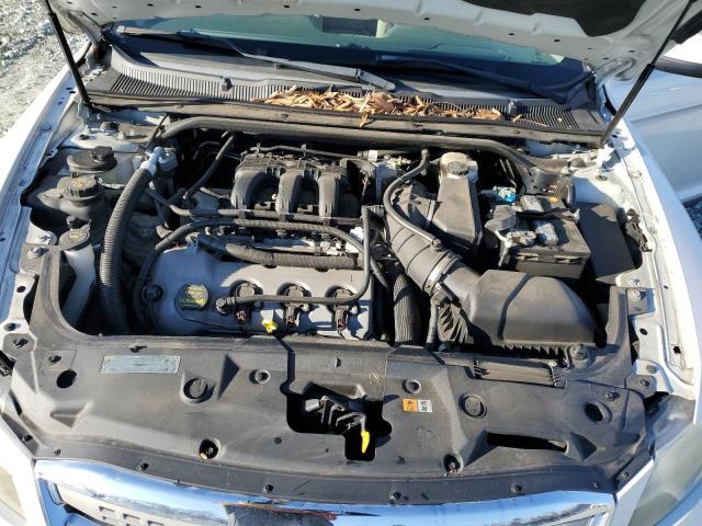 1FAHP2EW1BG159164 - 2011 FORD TAURUS SEL WHITE photo 11