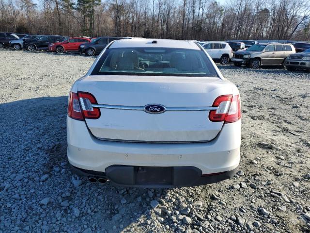 1FAHP2EW1BG159164 - 2011 FORD TAURUS SEL WHITE photo 6