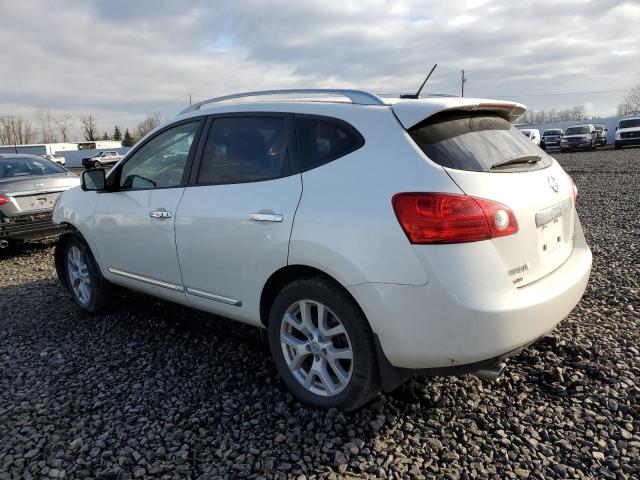 JN8AS5MVXCW399054 - 2012 NISSAN ROGUE S WHITE photo 2