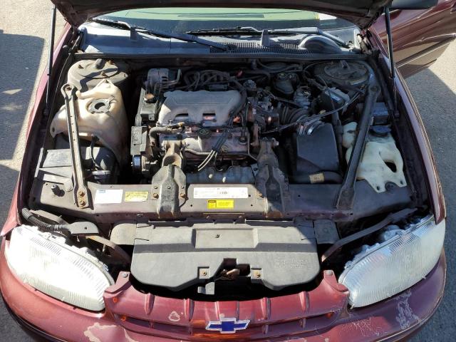 2G1WL52M1W9123246 - 1998 CHEVROLET LUMINA BASE BURGUNDY photo 11