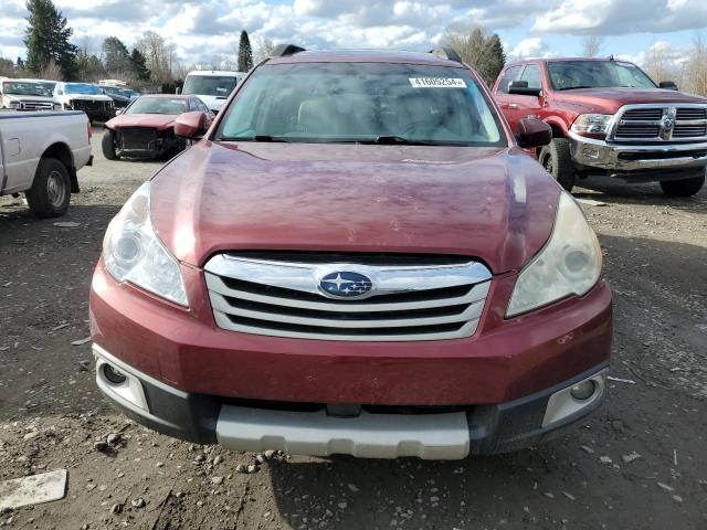 4S4BRBKC0B3434496 - 2011 SUBARU OUTBACK 2.5I LIMITED MAROON photo 5