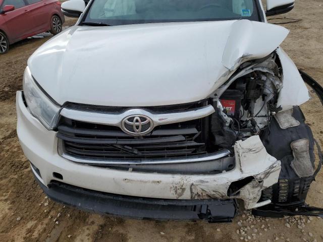 5TDJKRFH7GS345632 - 2016 TOYOTA HIGHLANDER XLE WHITE photo 11