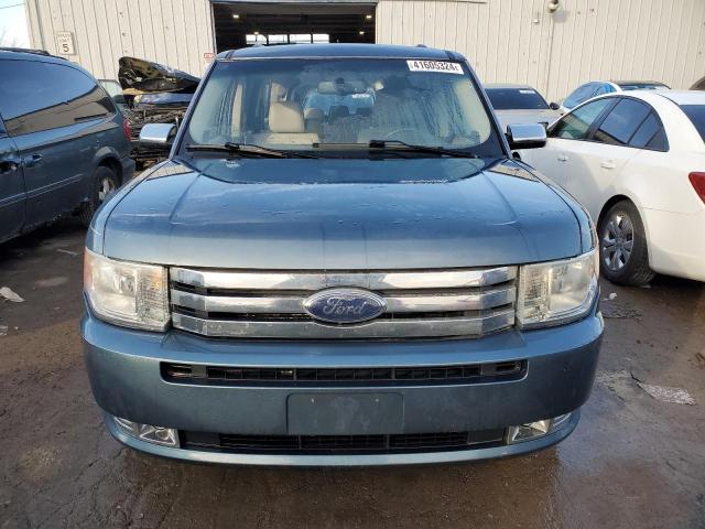 2FMGK5CC9ABA98792 - 2010 FORD FLEX SEL BLUE photo 5