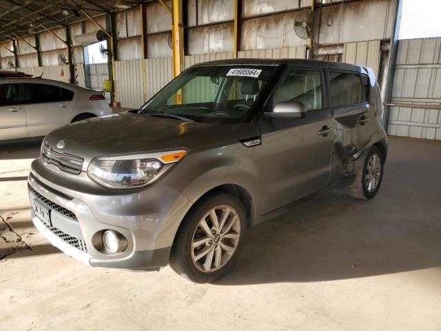 KNDJP3A5XK7664988 - 2019 KIA SOUL + GRAY photo 1