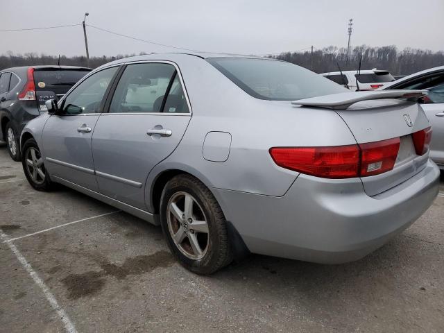 1HGCM56775A050383 - 2005 HONDA ACCORD EX SILVER photo 2