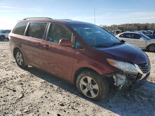 5TDKK3DC2CS204583 - 2012 TOYOTA SIENNA LE BURGUNDY photo 4