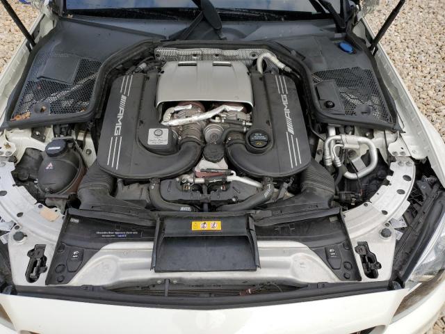 WDDWK8HB6KF844185 - 2019 MERCEDES-BENZ C 63 AMG-S WHITE photo 11