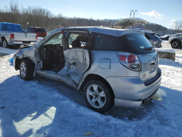 2T1KR32E47C672930 - 2007 TOYOTA COROLLA MA XR SILVER photo 2
