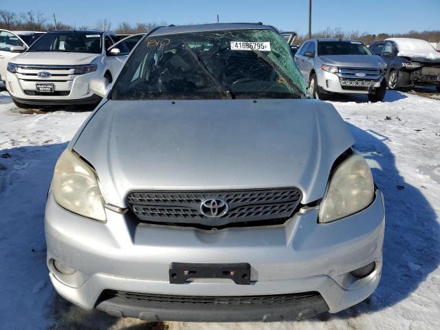 2T1KR32E47C672930 - 2007 TOYOTA COROLLA MA XR SILVER photo 5