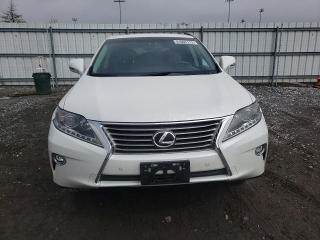 2T2BK1BA2FC335883 - 2015 LEXUS RX 350 BASE SILVER photo 5