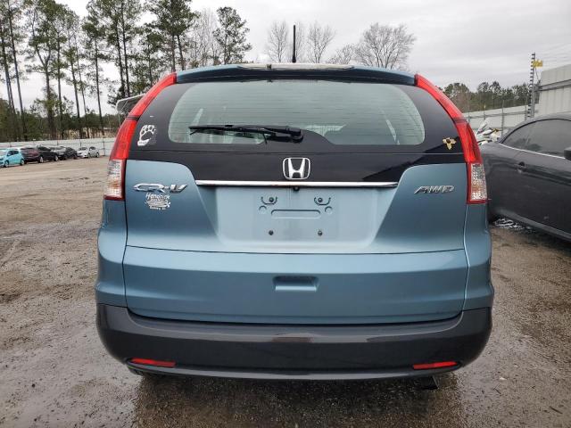 2HKRM4H33EH650663 - 2014 HONDA CR-V LX BLUE photo 6