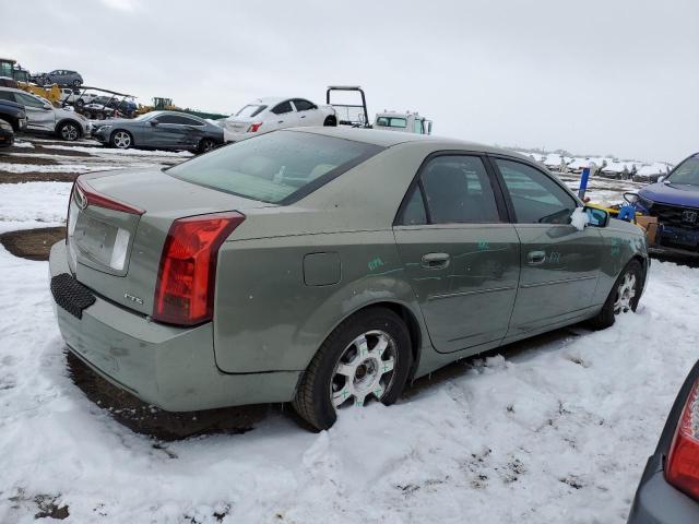 1G6DM577440104358 - 2004 CADILLAC CTS GREEN photo 3