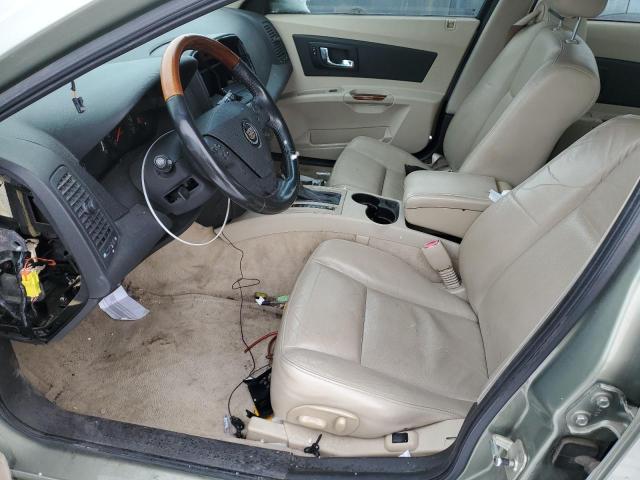 1G6DM577440104358 - 2004 CADILLAC CTS GREEN photo 7