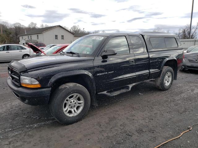 1B7GG32N92S644589 - 2002 DODGE DAKOTA SPORT BLACK photo 1