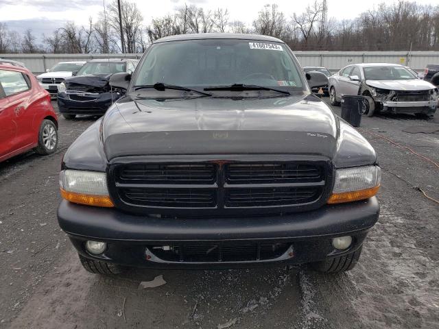 1B7GG32N92S644589 - 2002 DODGE DAKOTA SPORT BLACK photo 5