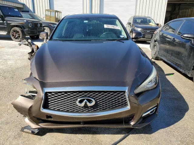 JN1EV7AP8HM732671 - 2017 INFINITI Q50 PREMIUM BROWN photo 5