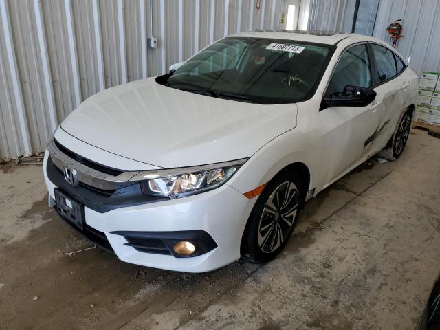 2HGFC1F77GH633131 - 2016 HONDA CIVIC EXL WHITE photo 1