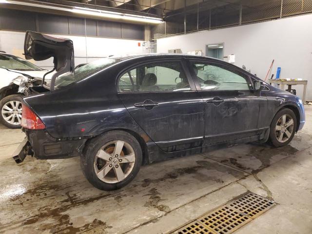1HGFA16857L025433 - 2007 HONDA CIVIC EX BLACK photo 3