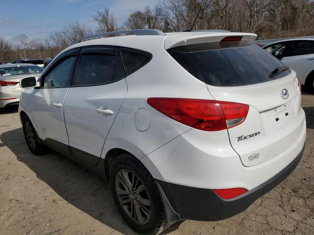 KM8JU3AG6EU856677 - 2014 HYUNDAI TUCSON GLS WHITE photo 2