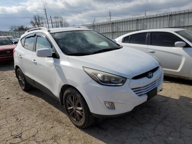 KM8JU3AG6EU856677 - 2014 HYUNDAI TUCSON GLS WHITE photo 4