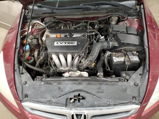 1HGCM56306A142434 - 2006 HONDA ACCORD SE RED photo 11