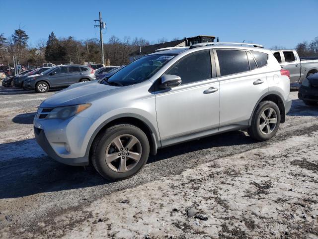 JTMWFREVXFD073007 - 2015 TOYOTA RAV4 XLE SILVER photo 1