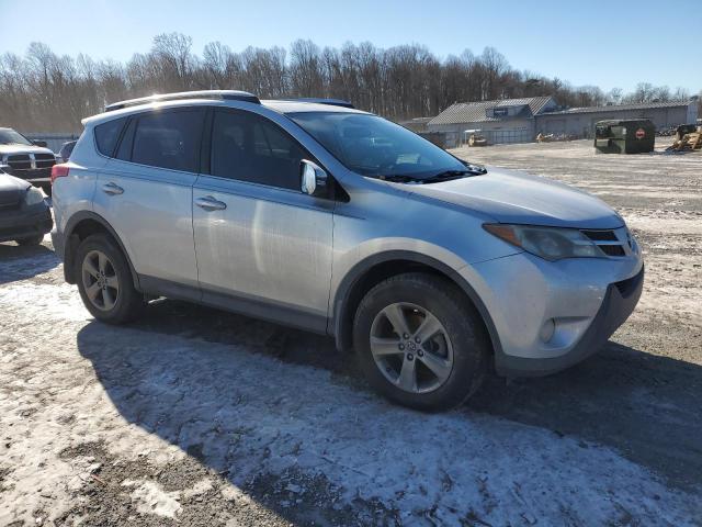 JTMWFREVXFD073007 - 2015 TOYOTA RAV4 XLE SILVER photo 4