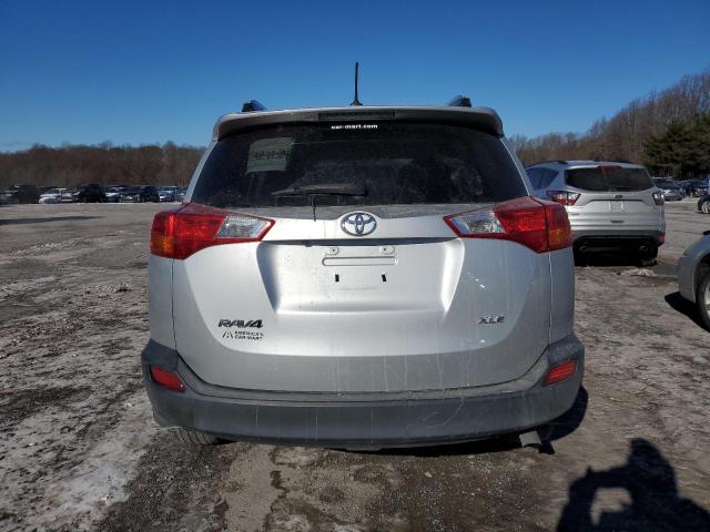 JTMWFREVXFD073007 - 2015 TOYOTA RAV4 XLE SILVER photo 6