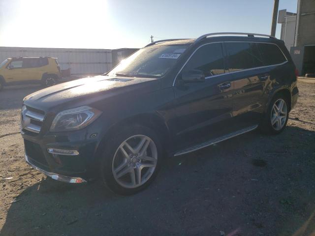 4JGDF7DE0EA415430 - 2014 MERCEDES-BENZ GL 550 4MATIC BLUE photo 1