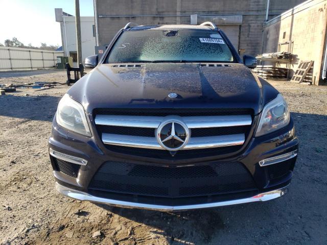 4JGDF7DE0EA415430 - 2014 MERCEDES-BENZ GL 550 4MATIC BLUE photo 5