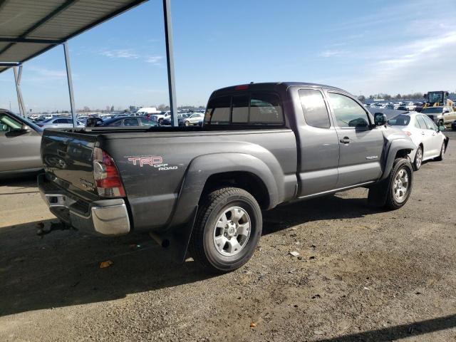 5TETU62N29Z657988 - 2009 TOYOTA TACOMA PRERUNNER ACCESS CAB GRAY photo 3