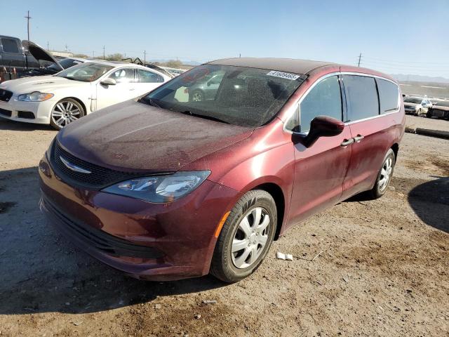 2C4RC1AG8JR316169 - 2018 CHRYSLER PACIFICA L BURGUNDY photo 1