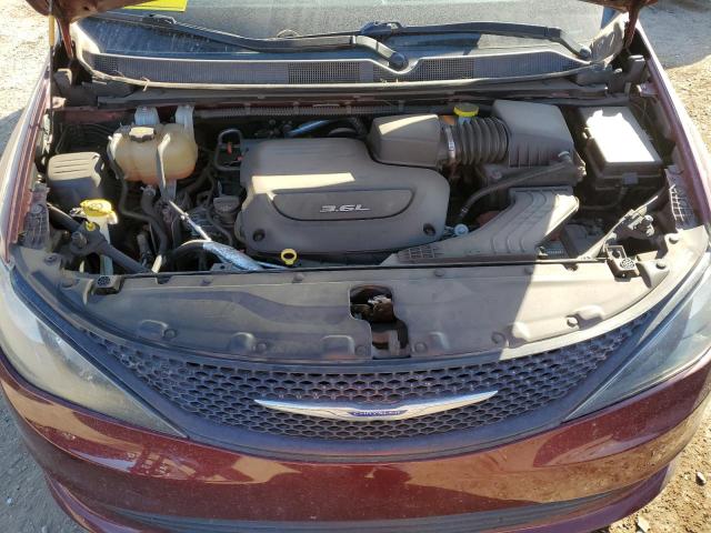 2C4RC1AG8JR316169 - 2018 CHRYSLER PACIFICA L BURGUNDY photo 11