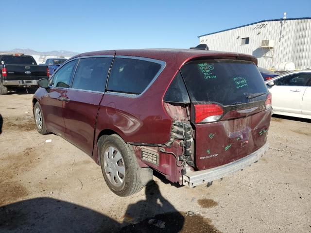 2C4RC1AG8JR316169 - 2018 CHRYSLER PACIFICA L BURGUNDY photo 2
