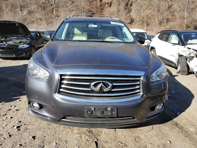 5N1AL0MM4DC328286 - 2013 INFINITI JX35 GRAY photo 5