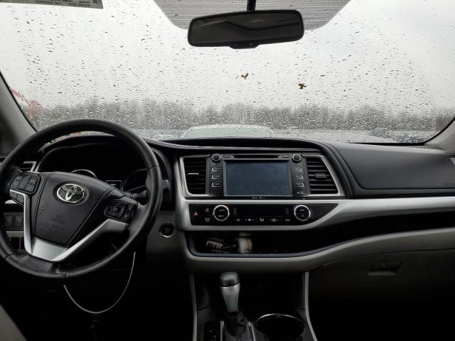 5TDJKRFH1FS125045 - 2015 TOYOTA HIGHLANDER XLE GRAY photo 8