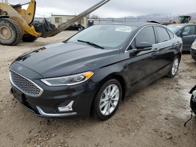 3FA6P0SUXKR232913 - 2019 FORD FUSION TITANIUM BLACK photo 1