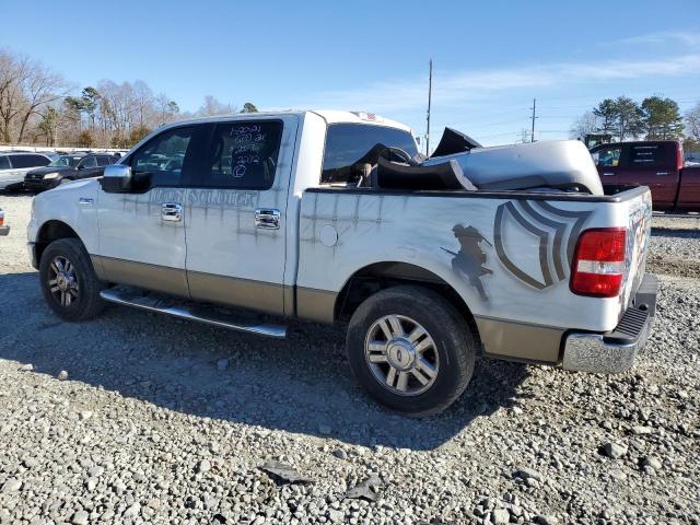 1FTPW12V76KD22272 - 2006 FORD F150 SUPERCREW WHITE photo 2