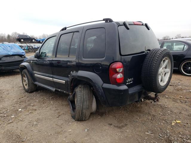 1J4GL58K57W646760 - 2007 JEEP LIBERTY LIMITED BLACK photo 2