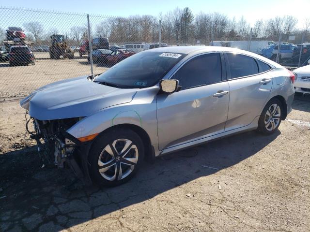 2HGFC2F52GH521261 - 2016 HONDA CIVIC LX SILVER photo 1