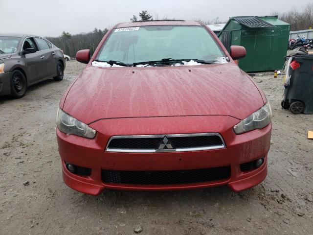 JA3AU86U28U026698 - 2008 MITSUBISHI LANCER GTS RED photo 5