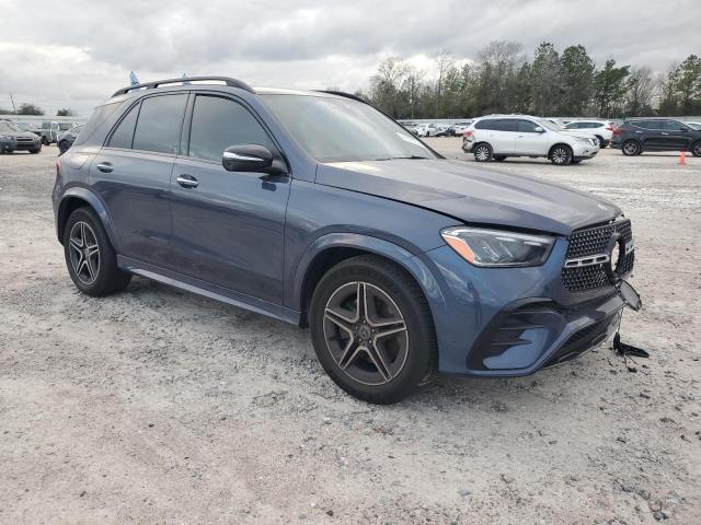 4JGFB4FB2RB004889 - 2024 MERCEDES-BENZ GLE 350 4MATIC BLUE photo 4