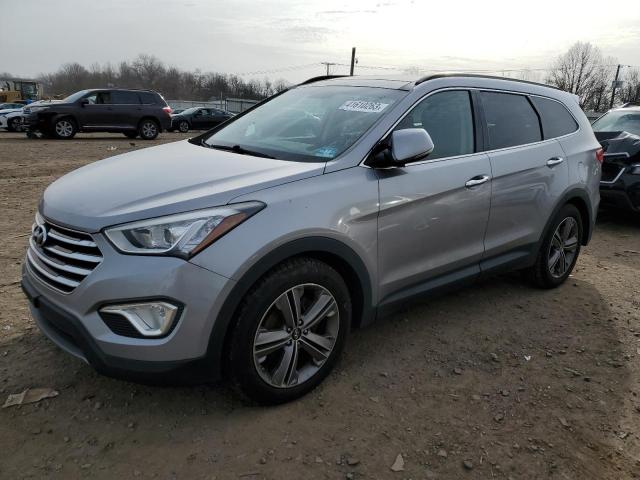 KM8SRDHF4DU009406 - 2013 HYUNDAI SANTA FE LIMITED SILVER photo 1