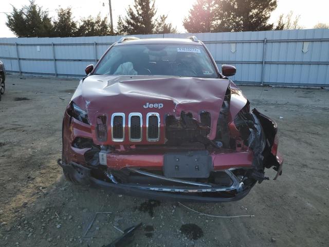 1C4PJMDS4FW759108 - 2015 JEEP CHEROKEE LIMITED RED photo 5