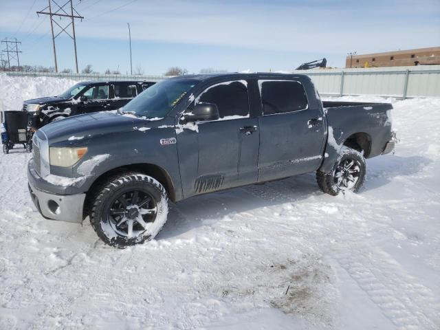 5TBEV54177S464054 - 2007 TOYOTA TUNDRA CREWMAX SR5 GRAY photo 1