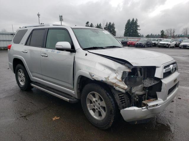 JTEBU5JR7A5014825 - 2010 TOYOTA 4RUNNER SR5 SILVER photo 4