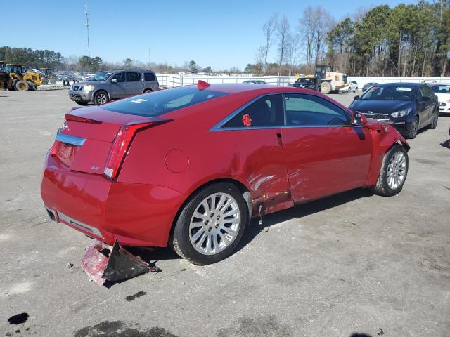 1G6DA1E3XC0139907 - 2012 CADILLAC CTS RED photo 3